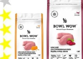 Обзор корма для кошек Bowl Wow Super-Premium: взгляд ветеринара на качество и состав